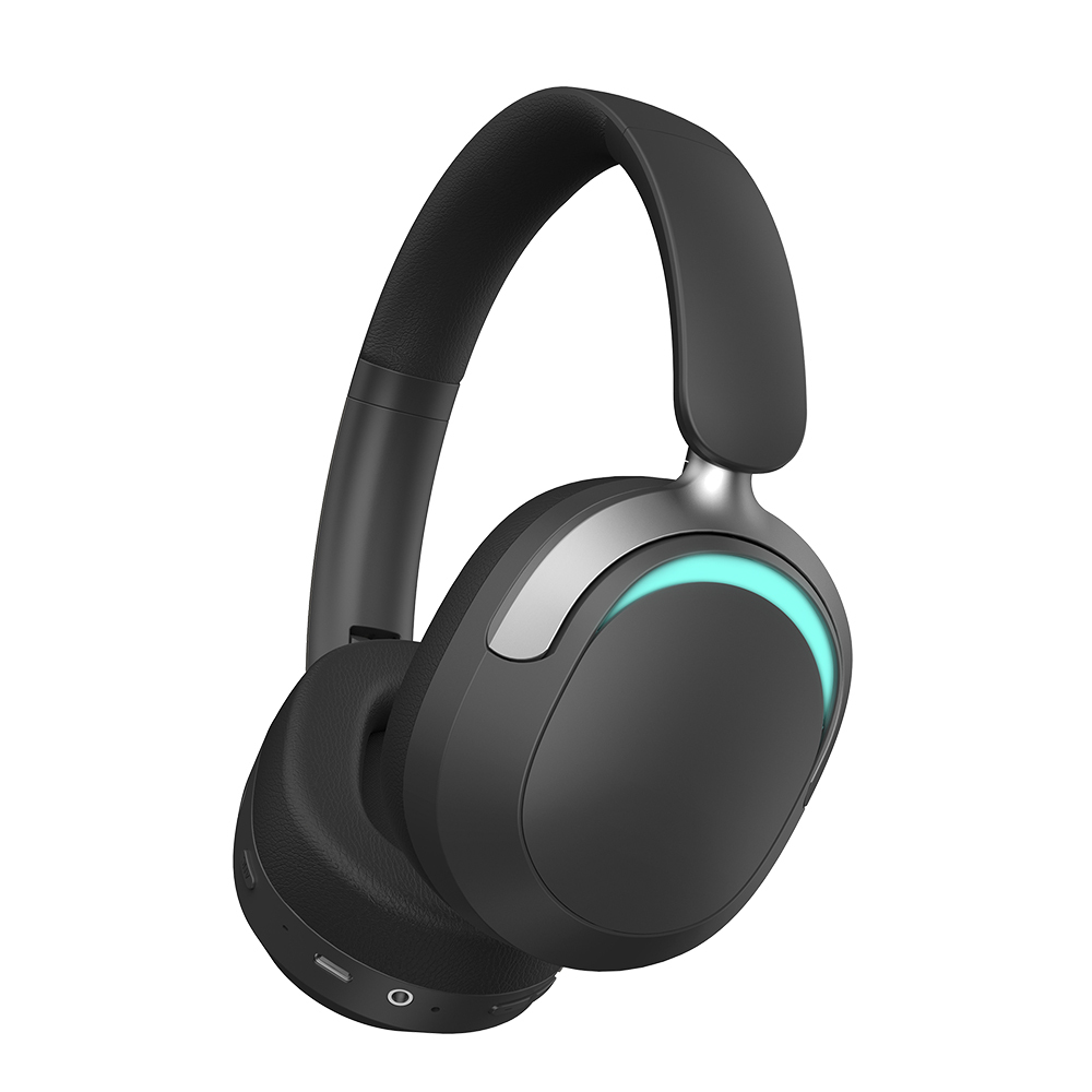 Bluetooth 6.0 Wireless Headphones w/ Single-Feed ANC & ENC