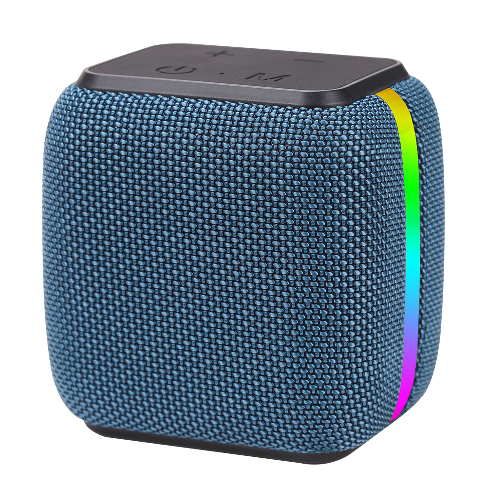 Portable Stereo Sound Box Bluetooth  Speaker With RGB Color Light