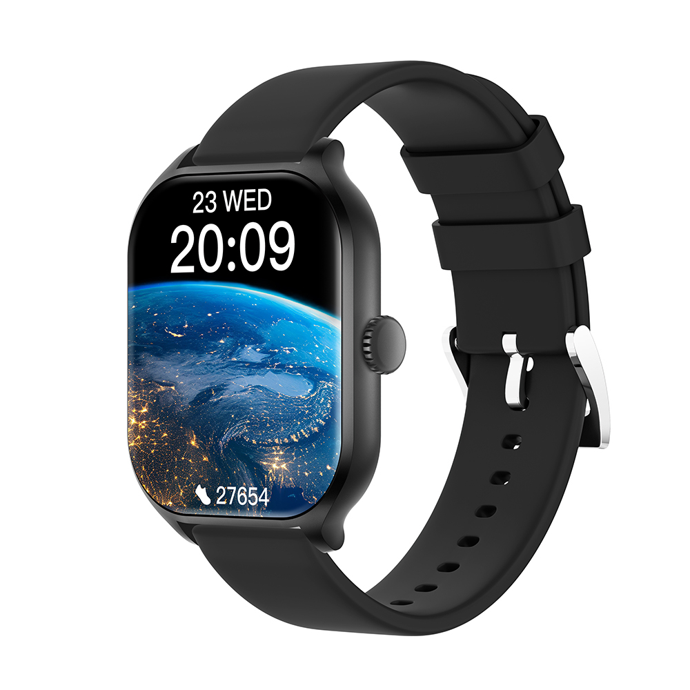 Bluetooth Smart Watch, Heart Rate Monitor, AI Voice, Custom Dial, All Language
