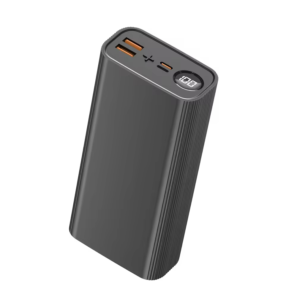 30000mah Aluminum Alloy Fast Charging Power Bank With LED Power Display