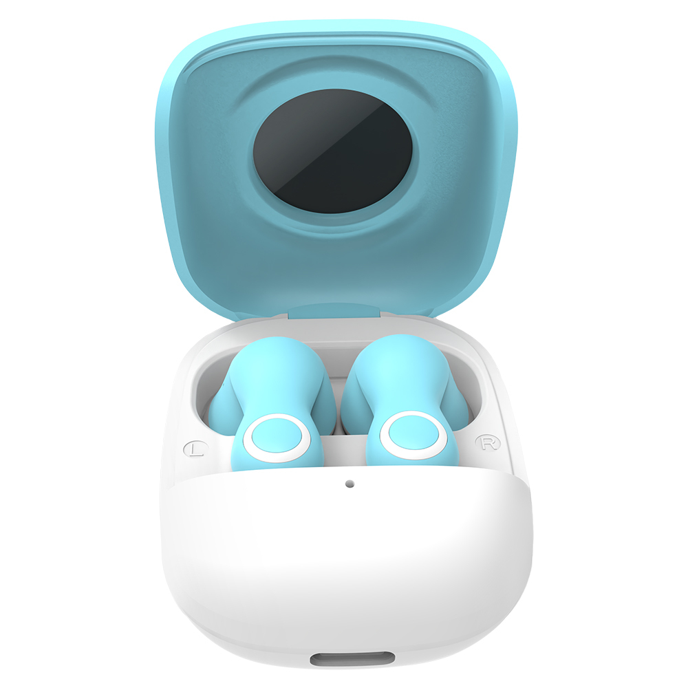 Semi-In Ear Design Wireless Earphones V5.4 Bluetooth Version With LED Breathing Light