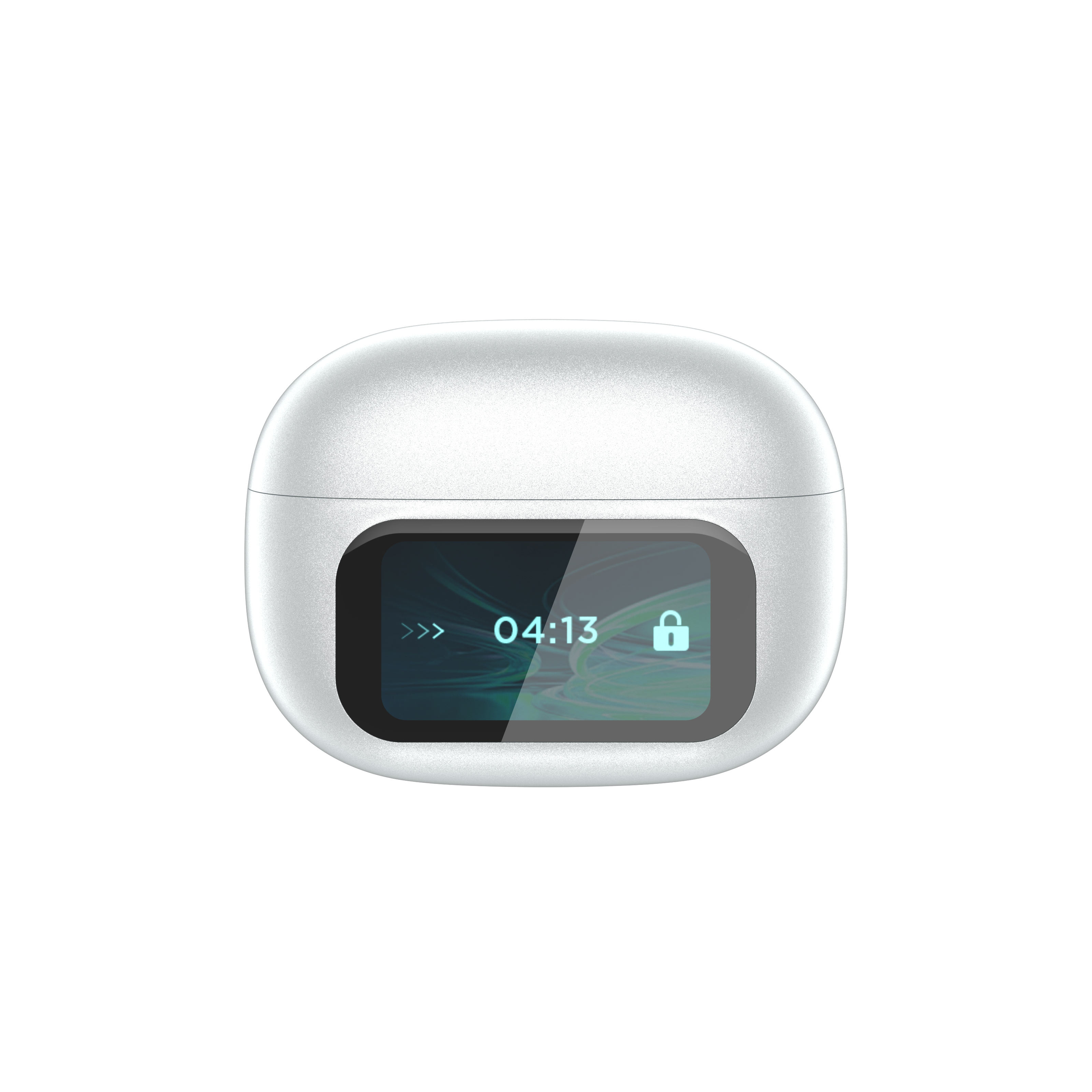 Touchable Wireless Bluetooth 5.4 Ear Clip Earphones With Digital Display